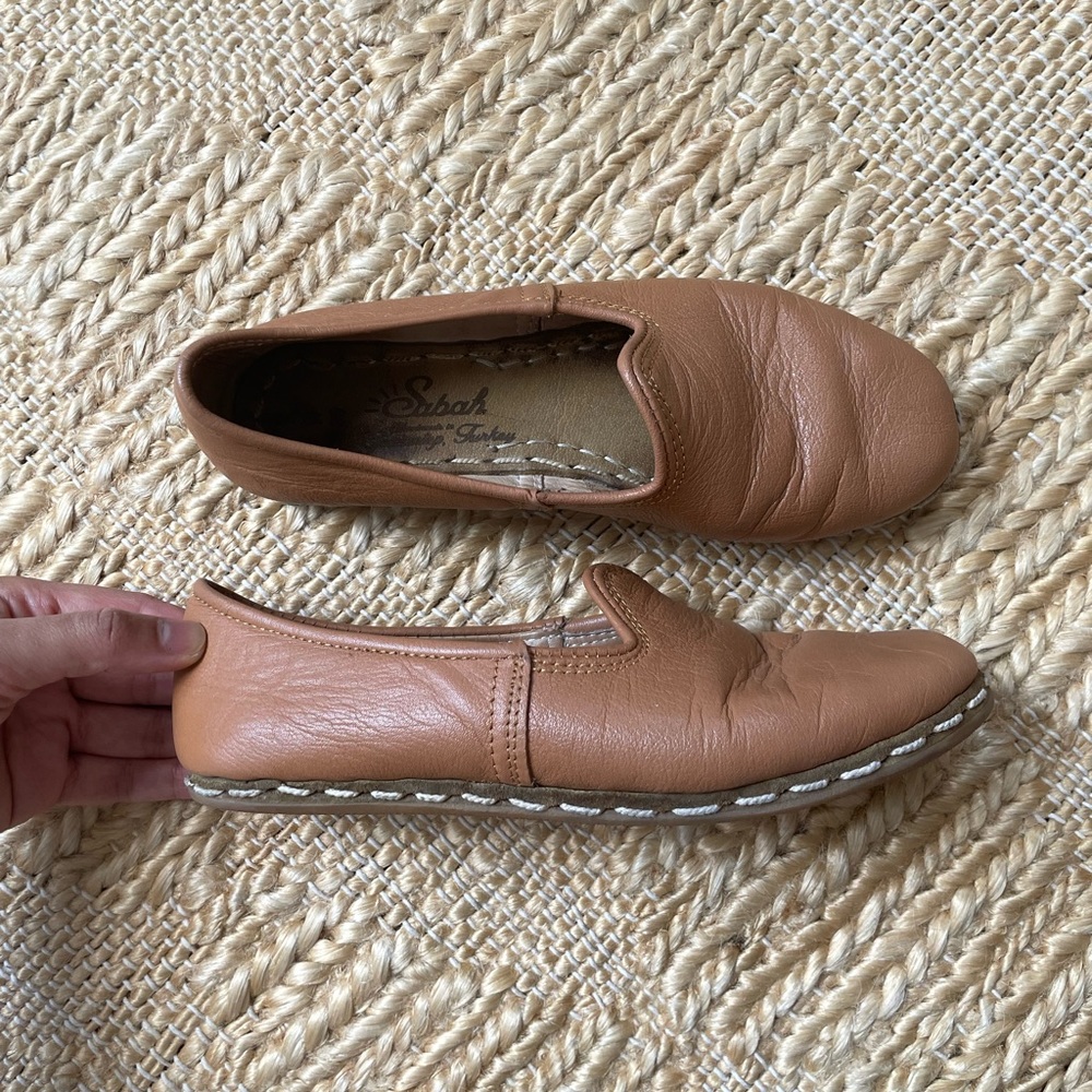 Tan Leather Sabahs